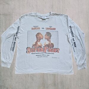 1987 Vintage Hagler vs. Sugar Ray Long Sleeve
